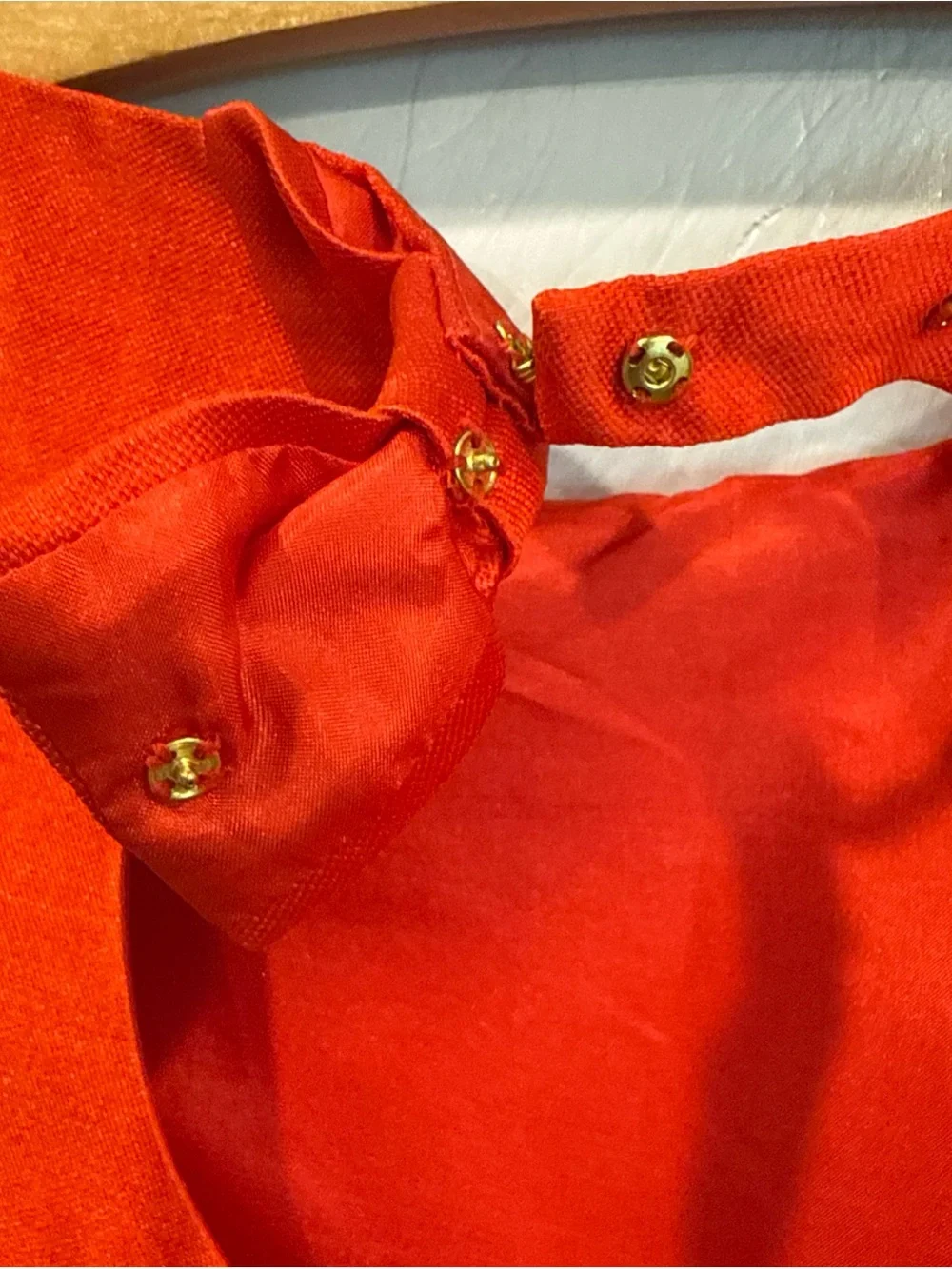kate spade Red, Pink & Black Colorblock Fit-and-Flare Dress